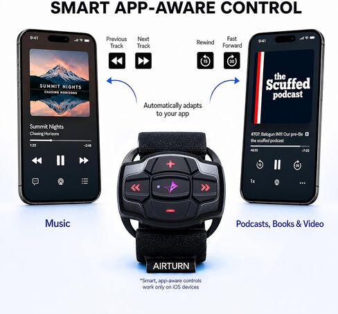AirTurn MAV Bluetooth Remote for Music & Podcasts, iPhone & Android in Kuwait