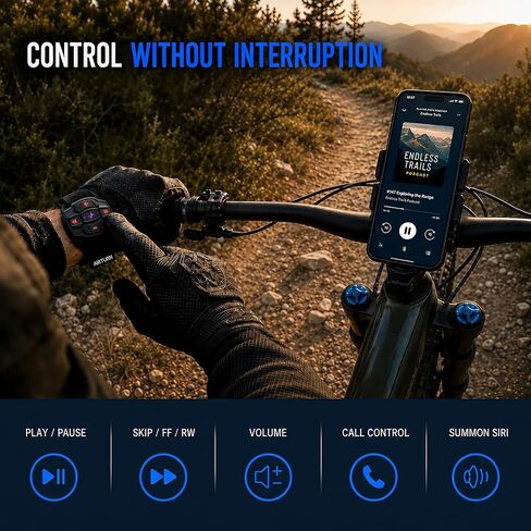 AirTurn MAV Bluetooth Remote for Music & Podcasts, iPhone & Android in Kuwait