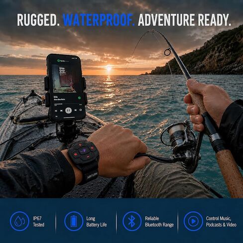 AirTurn MAV Bluetooth Remote for Music & Podcasts, iPhone & Android in Kuwait