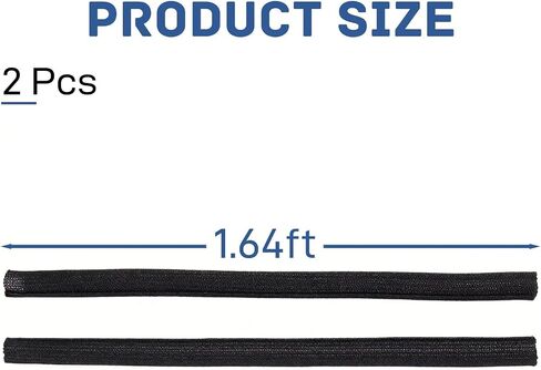 4/5 Inch Ebike Cable Management Sleeve Black for Electric Bike Wire Cover in Kuwait