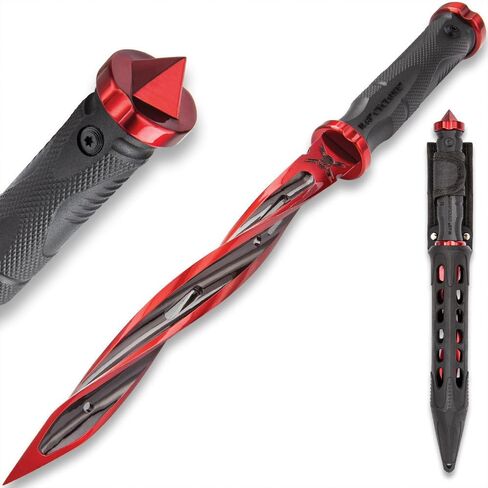 M48 Cardinal Sin Red Cyclone Fixed Blade Knife in Kuwait