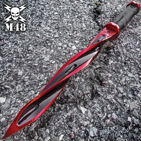 M48 Cardinal Sin Red Cyclone Fixed Blade Knife in Kuwait