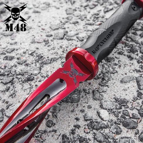 M48 Cardinal Sin Red Cyclone Fixed Blade Knife in Kuwait