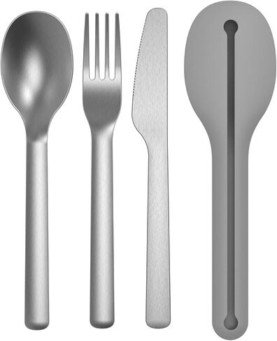 Berghoff Leo 18 10 Stainless Steel 4Pc Reusable Travel Flatware Set in Kuwait