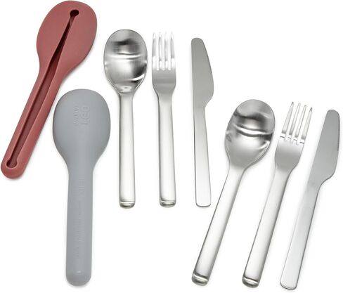 Berghoff Leo 18 10 Stainless Steel 4Pc Reusable Travel Flatware Set in Kuwait