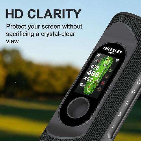Screen Protector Tempered Glass 2-Pack Compatible with MiLESEEY GeneSonic Pro Golf Speaker, Anti-Scratch Bubble Free Easy Installation HD Clear Film in Saudi Arabia