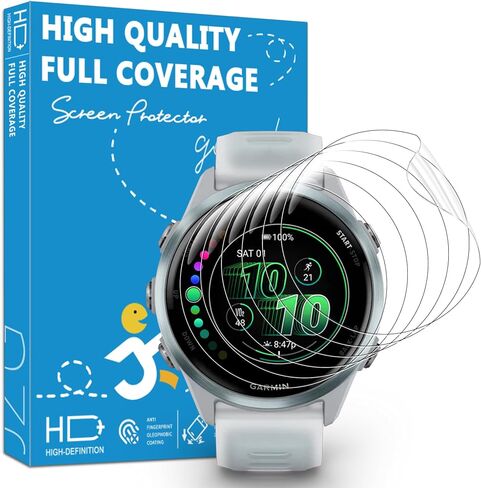 6-Pack Glass Screen Protector for Garmin Instinct 3 45mm (AMOLED/Solar) in Saudi Arabia