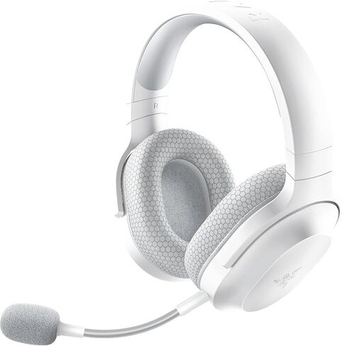 Razer Barracuda X Wireless Gaming & Mobile Headset (PC, PlayStation, Switch 2, Android, iOS): 2.4GHz Wireless + Bluetooth - 40mm Drivers - 50 Hr Battery - Mercury White (Renewed) in Kuwait