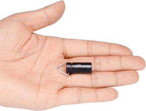 MINI01 Keychain Flashlight Mini Keychain Light خفيف وصغير ومشرق (Mini01 أسود) in Kuwait