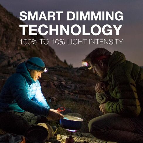 مصباح أمامي إنرجايزر PRO-360 LED، مصابيح أمامية مقاومة للماء IPX4، مصباح رأس عالي الأداء للاستخدام في الهواء الطلق، والتخييم، والجري، والعواصف، وإضاءة LED للبقاء على قيد الحياة لحالات الطوارئ (البطاريات متضمنة) in Kuwait