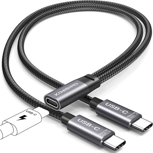 KiwiBird USB C Splitter Charging, USB C Power Splitter 1 in 2 Out in Kuwait
