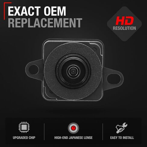 Rear View Backup Camera, Reverse Park Assist - Compatible with 2019-2023 Jeep Cherokee - Plastic, Glass - Vehicle Parking Camera - OEM 68360986AD, 68360986AC, CH1960129 in Saudi Arabia