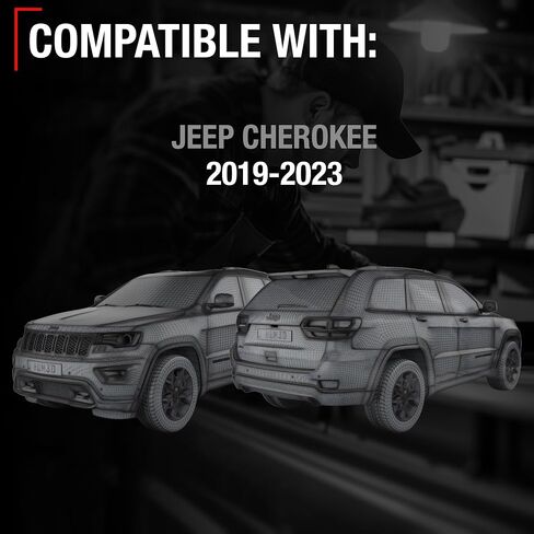 Rear View Backup Camera, Reverse Park Assist - Compatible with 2019-2023 Jeep Cherokee - Plastic, Glass - Vehicle Parking Camera - OEM 68360986AD, 68360986AC, CH1960129 in Saudi Arabia