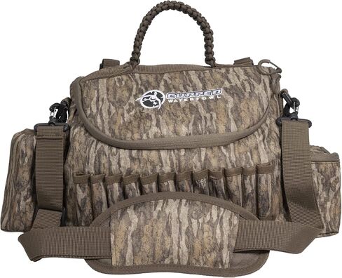 Cupped Waterfowl Camo Guide Bag with Shell Loops & Waterproof Cell Phone Pocket in Kuwait