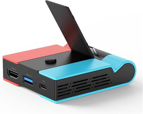 Portable Switch Dock for Switch TV Adapter Docking Station Accessories Charging Dock for Switch Host in Kuwait