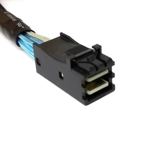 cablecc Internal Mini SAS HD SFF-8643 Host to 4 SATA 7pin Target Hard Disk 6Gbps Data Server Raid Cable 50CM in Saudi Arabia