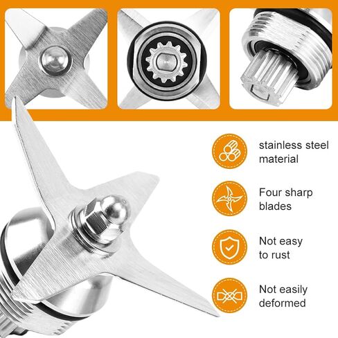 Blade Replacement Parts,Compatible with Vitami 64oz 32oz Container in Saudi Arabia