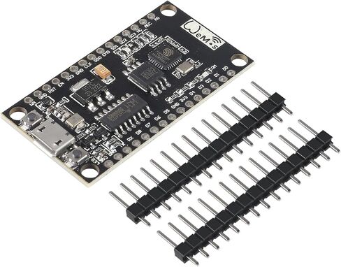 DORHEA 5Pcs NodeMCU V3 Lua WiFi Module Integration of ESP8266 + Extra Memory 32M Flash, USB Serial Port Converter CH340G Compatible for NodeMCU Board in Saudi Arabia