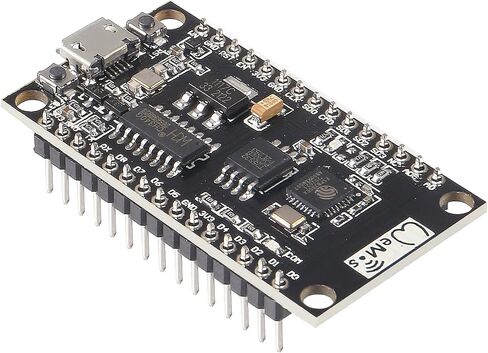 DORHEA 5Pcs NodeMCU V3 Lua WiFi Module Integration of ESP8266 + Extra Memory 32M Flash, USB Serial Port Converter CH340G Compatible for NodeMCU Board in Saudi Arabia