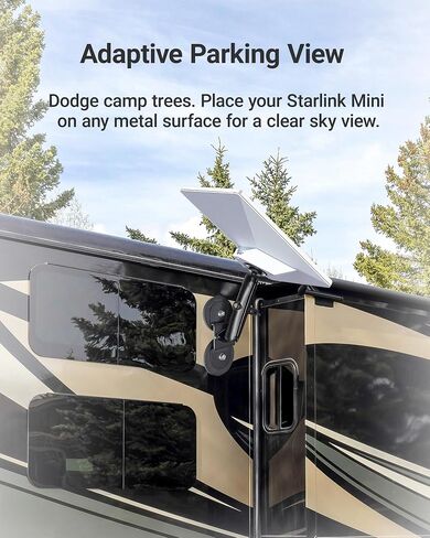 for Starlink Mini Magnetic Mount with Adapter (Grab-and-Go for Campsite) in Kuwait