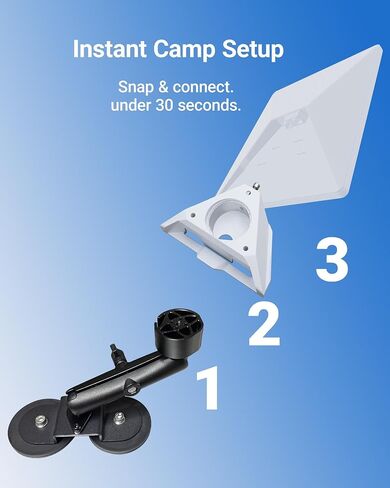 for Starlink Mini Magnetic Mount with Adapter (Grab-and-Go for Campsite) in Kuwait