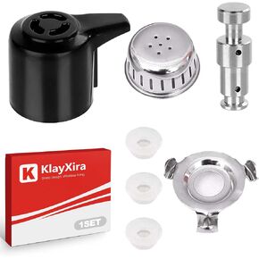 1 Set Pressure Cooker Steam Release Valve Repair Kit, Float Valve + Anti-Block Shield + Sealing Gaskets, Compatible with Most 3/5/6/8 Quart Electric Pressure Cookers in Kuwait