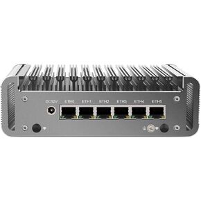جهاز جدار حماية صغير، كمبيوتر صغير، OPNsense، VPN، جهاز توجيه PC، I5 1135G7، RJ17، AES-NI، 6 x 2.5GbE I226-V LAN، COM، HDMI، فتحة Sim، 0 ذاكرة وصول عشوائي، 0 تخزين، هيكل عظمي بدون نظام in Kuwait