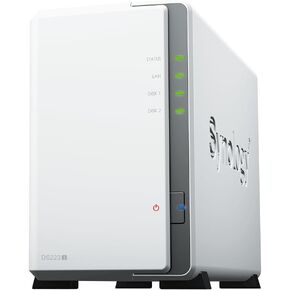 Synology DS223j 2-Bay Disk Station NAS (Realtek RTD1619B 4-Core 1.7 GHz 1GB DDR4 RAM, 1xRJ-45 1GbE LAN Port) with 8TB Bundle and 2X 4TB Seagate IronWolf Drives (Seagate IronWolf 8TB) in Saudi Arabia