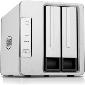 TerraMaster F2-423 SMB 2-Bay NAS with High-Performance Celeron N5095 Quad-Core Processor, 4GB DDR4 Memory, and Two 2.5GbE Ports (No Hard Drive Included) in Saudi Arabia