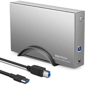 RSHTECH 3.5 Hard Drive Enclosure,Aluminium USB 3.0 to SATA Dock RSH-339 in Saudi Arabia