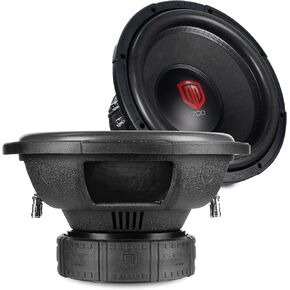 PRORECK 710 10-Inch Car Subwoofer, 2400W Peak / 800W RMS, Dual 4-Ohm Voice Coil, Black, Paper Cone, Passive, for Car Audio(1pc) in Kuwait