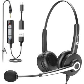 Voistek One Ear USB Headset with Microphone for PC, Laptop & Mac in Kuwait