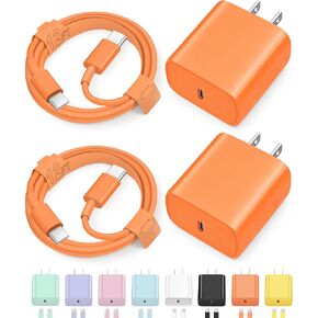 iPhone 17 16 15 Charger Fast Charging Type C Chargers USB C Charger Block in Kuwait