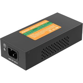 2.5Gb PoE Injector Adapter 90W, IEEE 802.3bt/at/af Compliant, Converts Non-PoE to PoE Network, 100/1000/2500Mbps RJ45, Up to 328 ft, Plug & Play in Kuwait