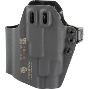 Crucial Concealment® - Universal Ambidextrous Light Holster | Concealment Holster with Light | Adjustable Retention | IWB Holster Clip in Kuwait