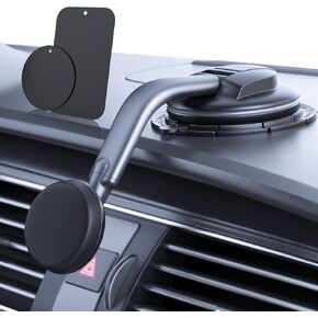 DOLYOFG Magnetic Phone Holder for Car, [ Powerful Magnets & Military-Grade Suction] Car Phone Holder Mount Dashboard Windshield Cell Phone Holder Phone Stand for Car iPhone Android Automobile Cradle in Kuwait