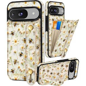 Petitian for Google Pixel 8 Pro Wallet Case, Growing Flower in Saudi Arabia