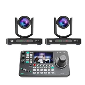 AVKANS 4K 20X PTZ Camera with PTZ Joystick Controller Kits, with HDMI SDI NDI HX3 and AI Tracking Features in Kuwait
