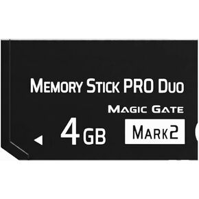 New 4GB Memory Stick Pro Duo MARK2 – Universal Compatibility for PSP1000/2000/3000, Cyber-Shot DSC, DSLR & Handycam in Kuwait