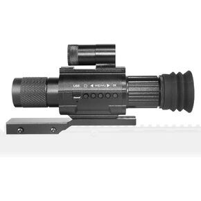 Day & Night Vision Rifle Scope Monocular with 850nm IR Fixed 3X Magnification, Digital Night Vision monocular Telescope，Hunting Wildlife Observation， Can be Used independently in Kuwait