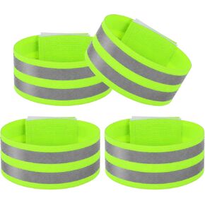 4 Pack Reflective Bands Arm High Visibility Reflective Running Gear in Kuwait