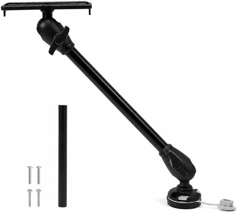 1.5" C Size Ball Aluminum Fish Finder Mount with 2 Extension(24"&19") Arm in Kuwait