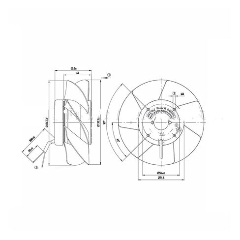 A2S130-AB03-09 Cooling Fan in Kuwait