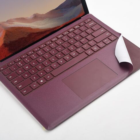 Full Size Keyboard Palm Rest Protector for Microsoft Surface Laptop/Laptop 2 13.5 Inches Palm Pads/Wrist Rest, for Stained Keyboard, Renovation Cover Decal (Opaque Grey) in Kuwait