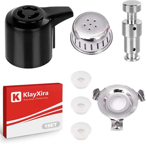 1 Set Pressure Cooker Steam Release Valve Repair Kit, Float Valve + Anti-Block Shield + Sealing Gaskets, Compatible with Most 3/5/6/8 Quart Electric Pressure Cookers in Kuwait