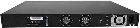 جهاز جدار الحماية 1U، PFSense، Mikrotik، OPNsense، VPN، Network Rackmount، Intel Core I5 ​​7500، RJ10، AES-NI، 8 x I211 LAN، 2 x SFP+ 10GbE 82599ES، 0 RAM، 0 تخزين، Barebone بدون نظام in Kuwait
