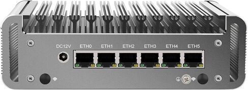 جهاز جدار حماية صغير، كمبيوتر صغير، OPNsense، VPN، جهاز توجيه PC، I5 1135G7، RJ17، AES-NI، 6 x 2.5GbE I226-V LAN، COM، HDMI، فتحة Sim، 0 ذاكرة وصول عشوائي، 0 تخزين، هيكل عظمي بدون نظام in Kuwait