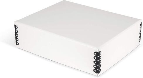 Gaylord Archival Black Deep Lid Print/Photo Preservation Box - 8 1/2W x 10 1/2L x 3" H in Kuwait