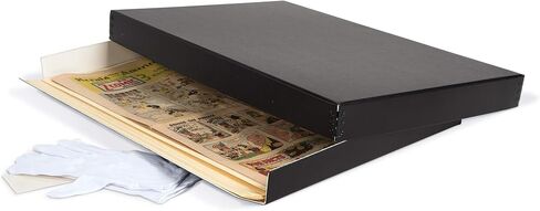 Gaylord Archival Tan Newspaper Preservation Kit - 22 3/4W x 30 7/8L x 2 7/8" H in Kuwait