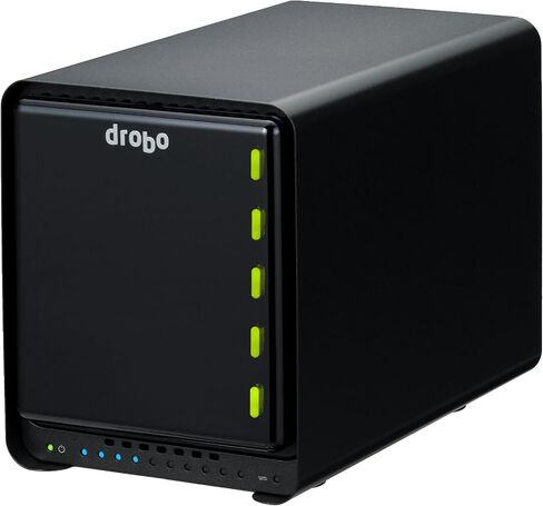 [الموزع الياباني الرسمي] حقيبة Drobo 5N2 NAS (3.5 بوصة × 5 فتحات) مع منفذي إيثرنت جيجابت (PDR-5N2) in Kuwait